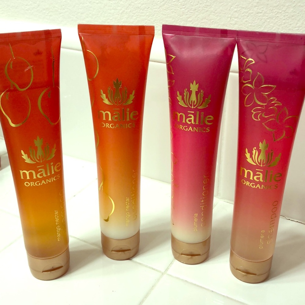 Malie Organics Shampoo and conditioner